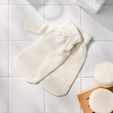 Атоми Мочалка-варежка для душа (2 шт.)