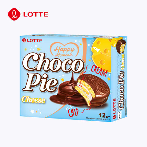 Лотте Чокопай сырный 12 шт
