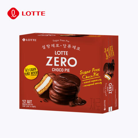 Лотте Чокопай Зеро 12 шт