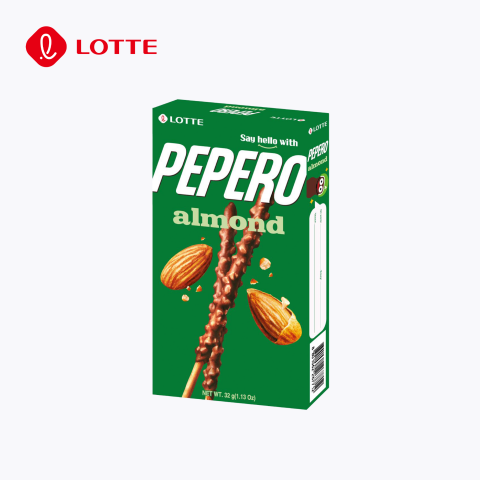 Лотте Соломка Пеперо с миндалем 36 г